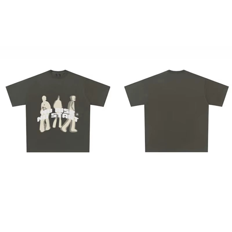 Oversized T Shirt Men Quick Drying Hip Hop T-Shirt Vintage 90S Streetwear Anime Harajuku Fashion Short Sleeve Top Gothic Clothes